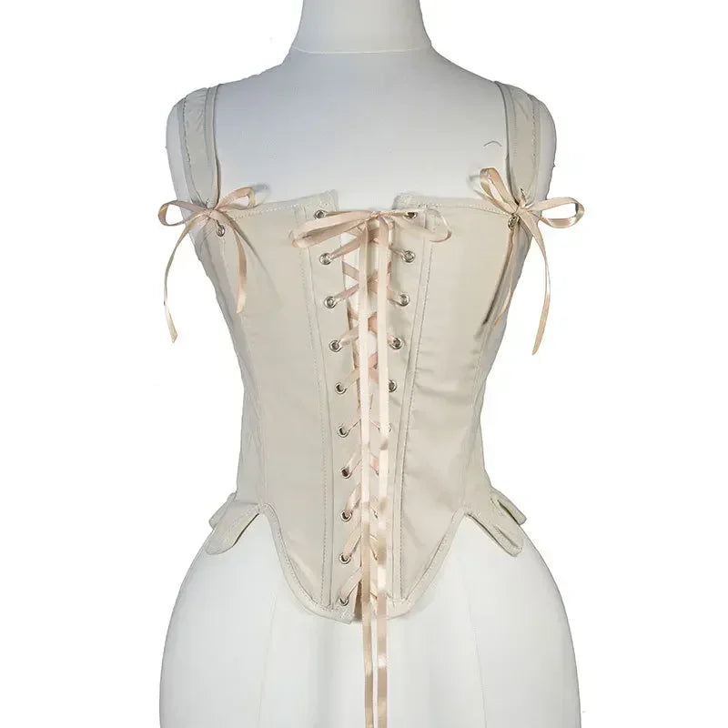 Sexy Lolita Underbust Corset – Slimming Bandage Bustier Top for Women Lingerie & Elegant Streetwear