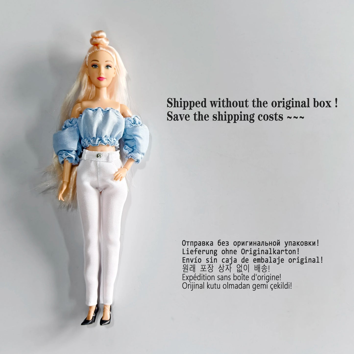 Original DEFA Lucy Fashion Doll – 1/6 Scale Beautiful Girl Doll with Clothes, New Gift