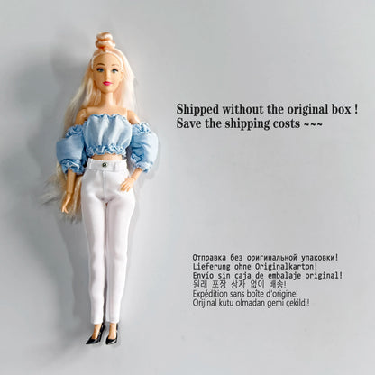 Original DEFA Lucy Fashion Doll – 1/6 Scale Beautiful Girl Doll with Clothes, New Gift