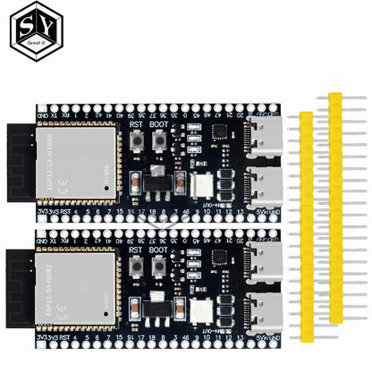 ESP32-S3 DevKitC-1 Development Board - WiFi Bluetooth BLE 5.0 Mesh Module for Arduino Projects