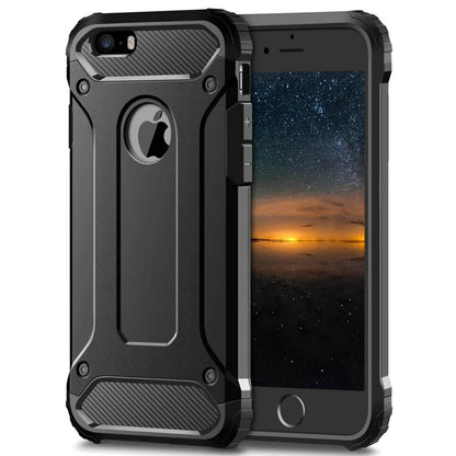 Rugged Layer Armor Case – Heavy Duty Shockproof Cover for iPhone 14/13/12/11 Pro Max, 5/5S/5C/6/6S/7/8/X/XS/XR