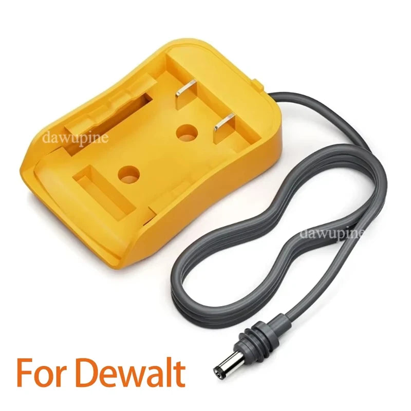 18V Lithium Battery Adapter Cable - Power Tool Battery Converter for Makita Milwaukee Dewalt Bosch Ryobi & Starlink