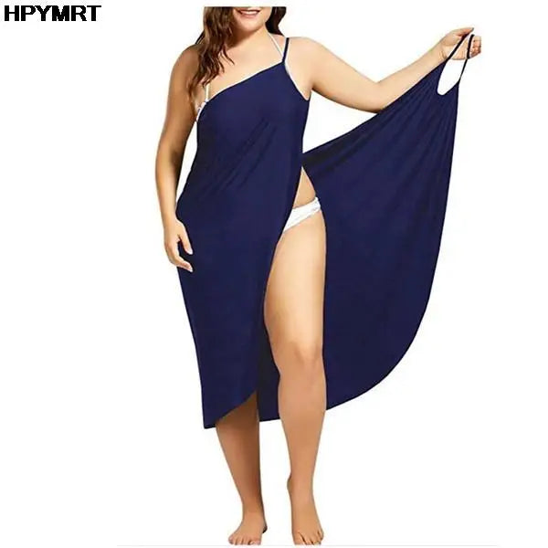 Women’s Summer Halter Dress – Sexy Cross Back Sleeveless Beach Sundress Solid Color Plus Size 5XL Casual Beachwear Skirt Outfit