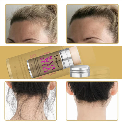 LOCKMIO Women’s Hair Wax Stick – Anti-Frizz Flyaway Control Styling Pomade for Wigs & Broken Hair, Long-Lasting Smoothing