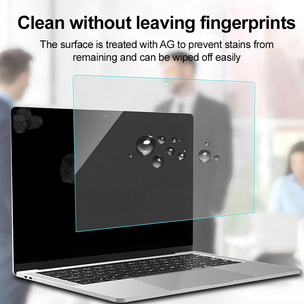 2PCS Anti-Blue Light MacBook Screen Protector - Matte Display Film for MacBook Air & Pro M1–M4 Models
