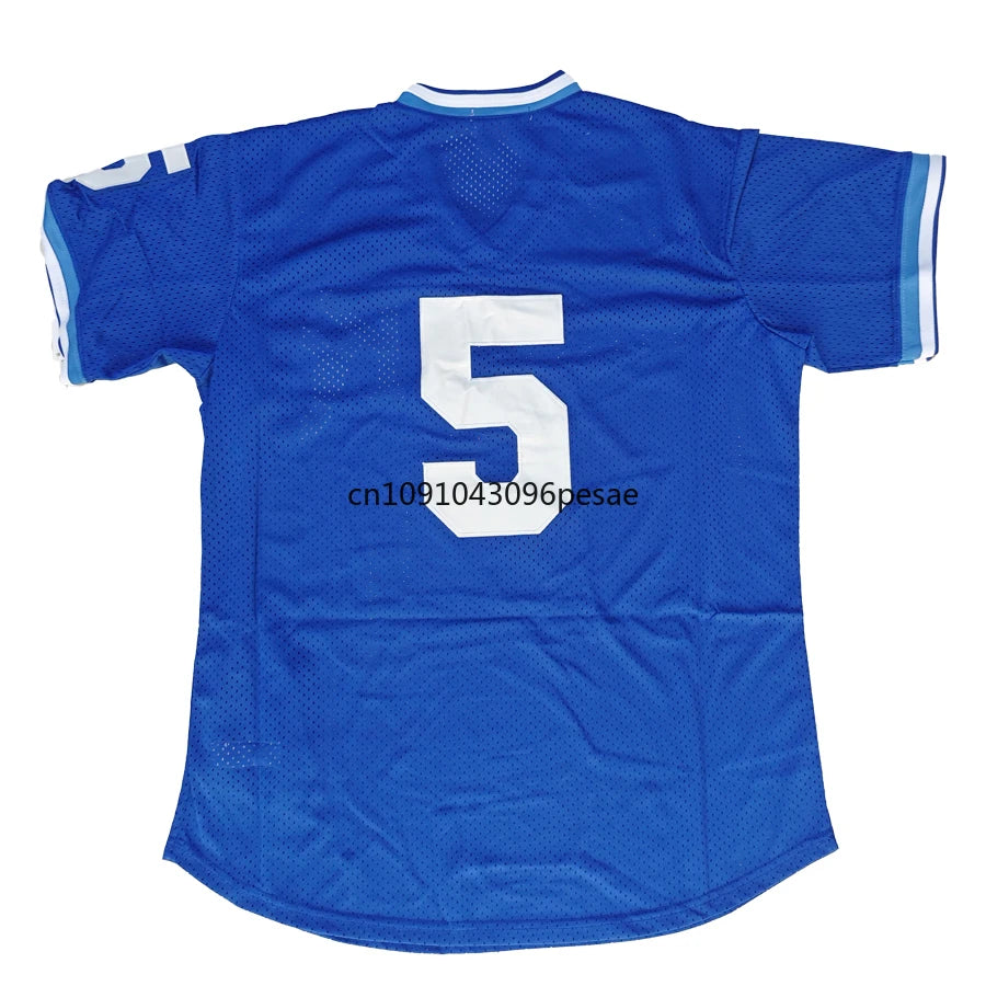 Bo Jackson Retro Baseball Jersey – Kansas City American Jersey, George Brett #5 & Eric Hosmer #35, US Men’s M-3XL