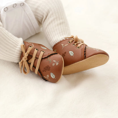 Infant Baby Sandals – Summer Newborn Crib Shoes, Flat First Walkers for Boys & Girls, Wedding Dress Shoes