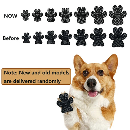 Waterproof Dog Paw Protectors - Anti-Slip Pads with Self-Adhesive Shoes | Replacement Foot Patches for Slip Prevention