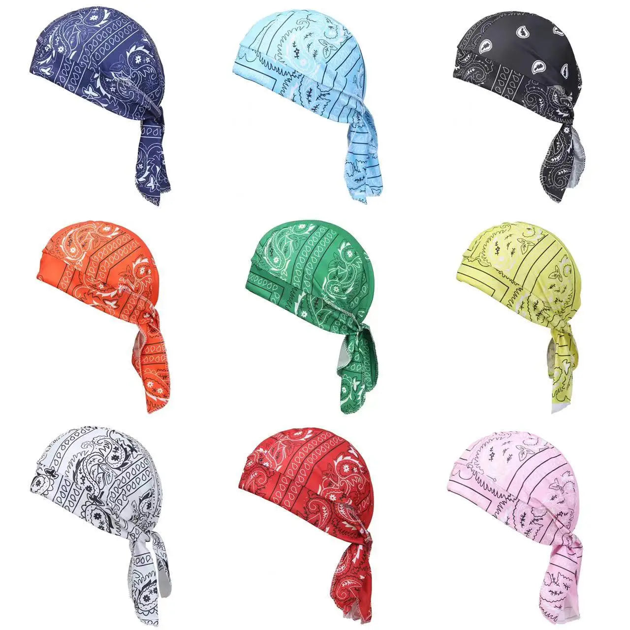 Paisley Headscarf Bandana - Unisex Summer Cycling, Hiking & Outdoor Fashion Headband