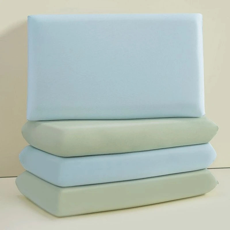 Universal Ice Silk Stretch Pillowcase - Cooling Elastic Cover for Memory Foam Pillows