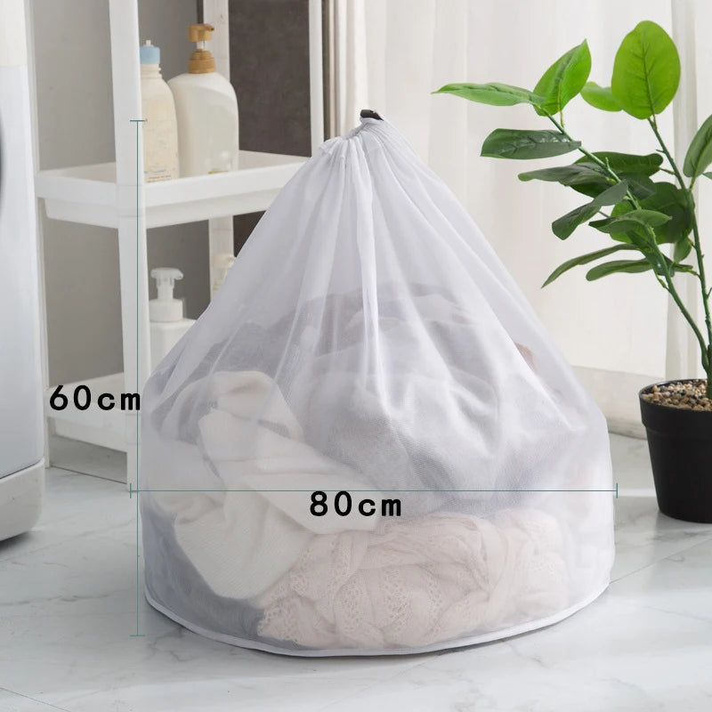Large Mesh Laundry Bag – Organizer for Bra, Socks, Underwear & Shoes, Washing Machine Clothes Storage