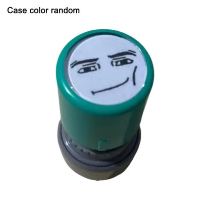 Funny Prank Self-Inking Stamp - Engraved Meme Novelty Seal for Kids and Creative Gifts
