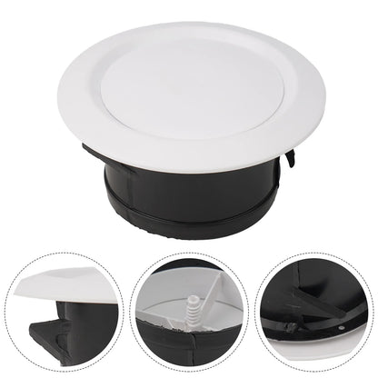 75-200mm ABS Ceiling Air Vent Grille – Adjustable Hot Air Diffuser Cover for Home Improvement
