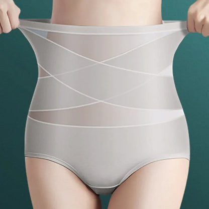 Women's High-Waist Postpartum Silk Pants – Abdominal Lifting & Shaping Girdle
