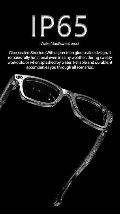 Xiaomi W600 Smart Glasses — AI Intelligent Sunglasses with Camera, Video Recording, Bluetooth Music & Calls, IP65 Waterproof