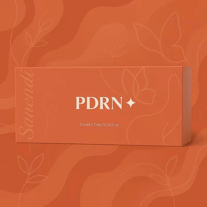 PDRN Salmon DNA Facial Serum - Skin Booster Ampoule & Beauty Salon Care Kit for Glowing Skin