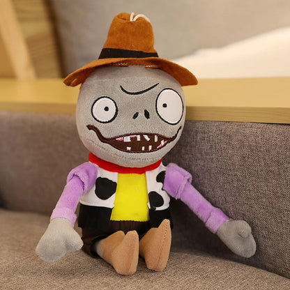 Plants vs Zombies 2 Plush Toys — Peashooter & Sunflower Stuffed Dolls Anime PVZ Gift for Kids