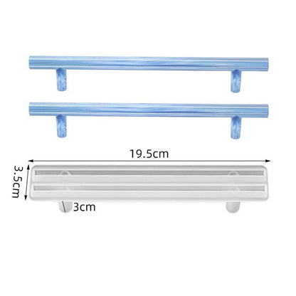 Large Rectangle Resin Tray Silicone Mold - DIY Epoxy Tea Plate Coaster Craft Making Mold