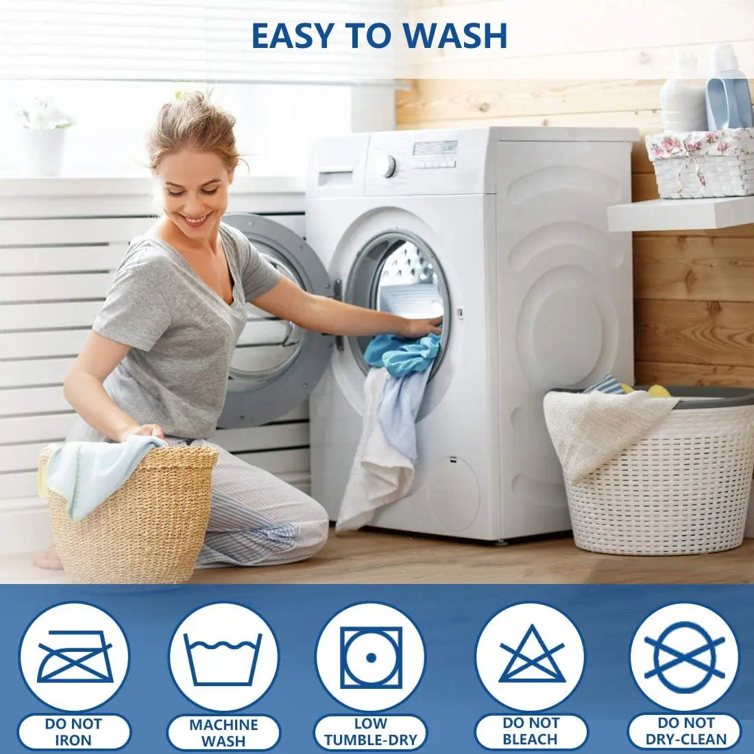 Waterproof Cotton Terry Mattress Protector - Anti-Mite Washable Flat Bed Sheet Cover for Comfortable Sleep