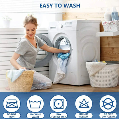 Waterproof Cotton Terry Mattress Protector - Anti-Mite Washable Flat Bed Sheet Cover for Comfortable Sleep