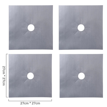 Gas Stove Protector Mats – 1/4/6/8PCS Cooker Liner for Kitchen Stovetop Cleaning