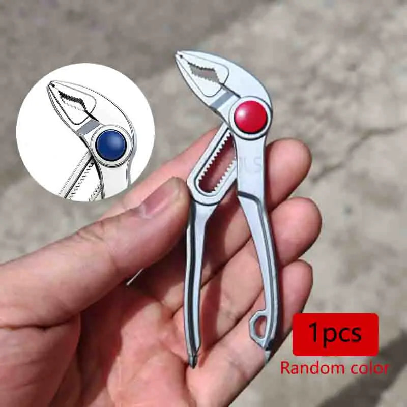 4-Inch Adjustable Water Pump Pliers - Heavy-Duty High-Hardness Multifunctional Pipe Repair Hand Tool