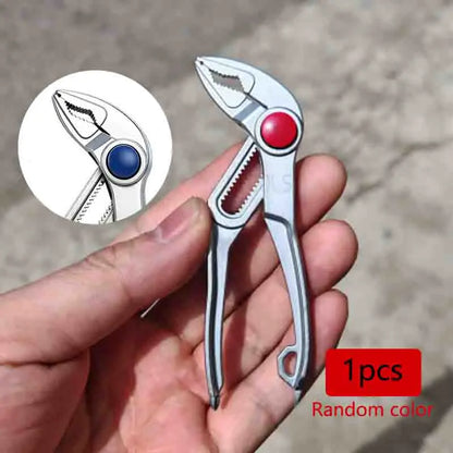 4-Inch Adjustable Water Pump Pliers - Heavy-Duty High-Hardness Multifunctional Pipe Repair Hand Tool