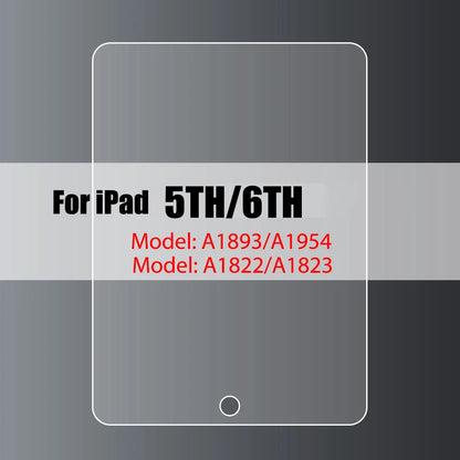 Tempered Glass Screen Protector for iPad 10.2, 9.7, 10.5, 10.9, Pro 11, New iPad 9/8/7/6/5, Air 4/3/2, Mini 2020-2022
