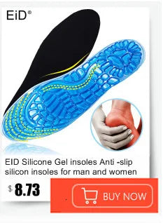 EiD Magnetic Therapy Foot Insoles – Soft Acupressure Sports Cushion for Men & Women