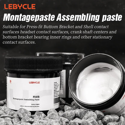 LEBYCLE Bicycle Interface Grease — Anti-Noise Lubricant for Mountain & Road Bike Hubs, Shafts, and Assembly