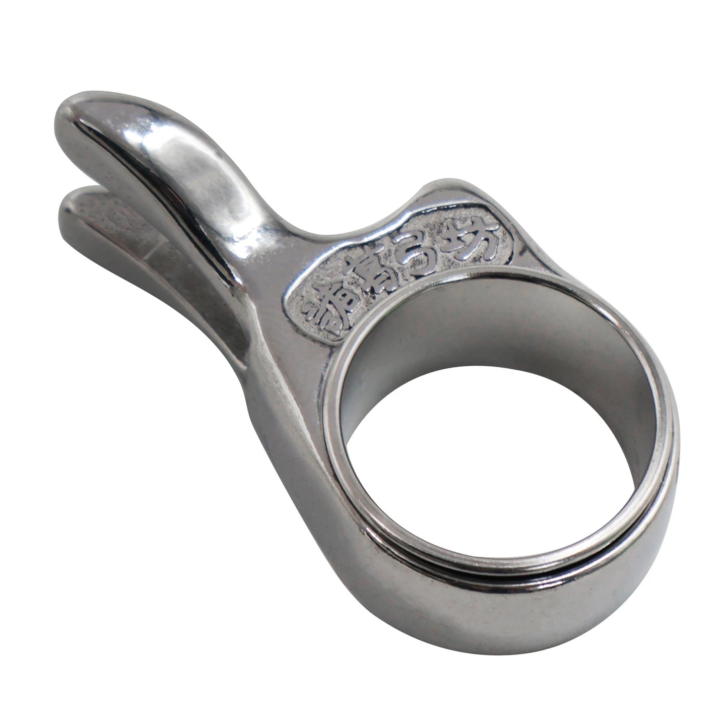 Stainless Steel Slingshot Finger Ring - Bearing Design Dart Release Shooting Accessory