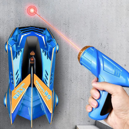 Wall Climbing RC Race Car – Light-Guided Anti-Gravity Drift Stunt Car with Infrared Sensor, Electric Toy Gift for Kids & Boys