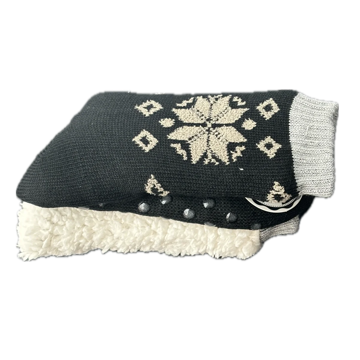 Men’s Winter Thermal Socks – Warm Leopard Print Short Plush Velvet Non-Slip Fuzzy Floor Socks, Camouflage Gift 2023