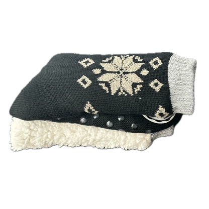 Men’s Winter Thermal Socks – Warm Leopard Print Short Plush Velvet Non-Slip Fuzzy Floor Socks, Camouflage Gift 2023