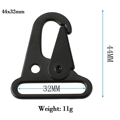Aluminum Eagle Hook Carabiner Buckle – 10 Sizes Outdoor Climbing Strap Clip Tool