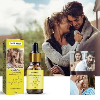 10ml Men's Pheromone Essential Oil – Long-Lasting Natural Body Essence Fragrance, Attracts Women
