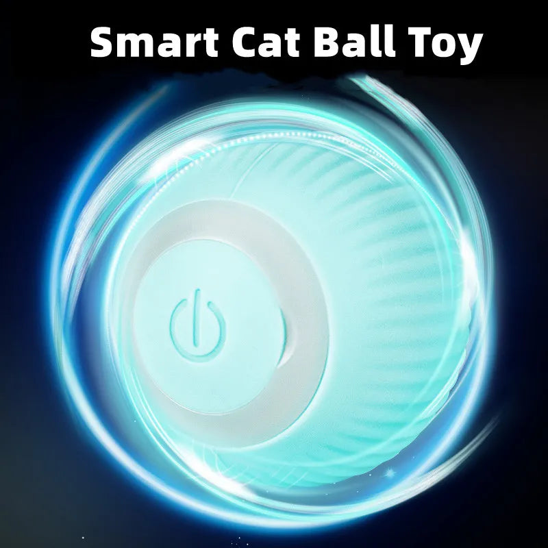 Interactive Electric Cat Ball Toys - Smart Self-Moving Toys for Cats, Perfect for Training and Indoor Playtime