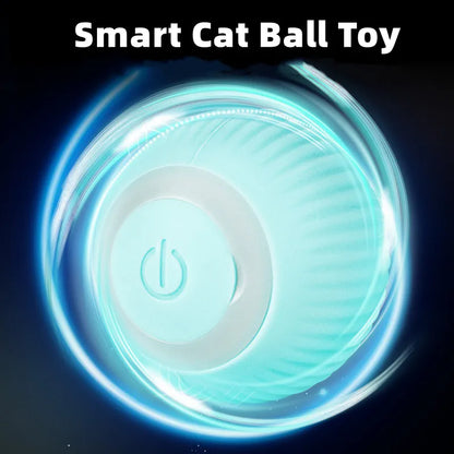 Interactive Electric Cat Ball Toys - Smart Self-Moving Toys for Cats, Perfect for Training and Indoor Playtime