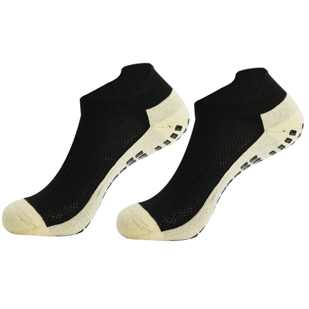 Men & Women Soccer Socks — Silicone Anti-Slip Grip Sports Football Socks