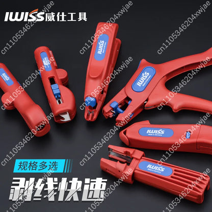Automatic Wire Stripper Tool - Self-Adjusting Cable Peeler for Electricians