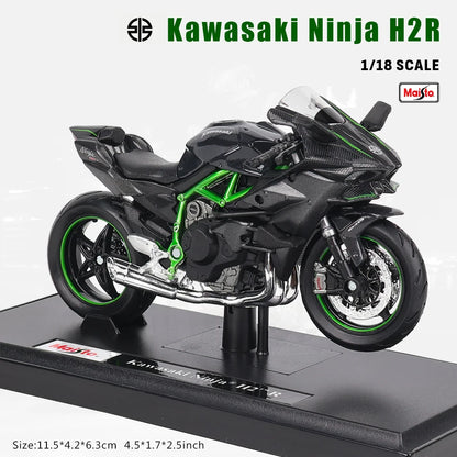 Maisto 1:18 Alloy Motorcycle Model – Yamaha MT-07/MT-10, Ducati, Kawasaki, KTM, Suzuki, BMW