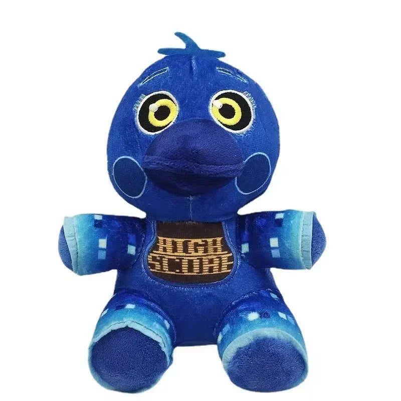 Five Nights at Freddy’s Plush Toy Set – Cute FNAF Stuffed Dolls Bonnie, Bear, Foxy & Freddy for Kids Gift
