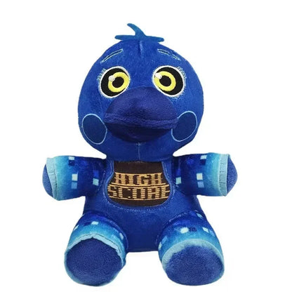 Five Nights at Freddy’s Plush Toy Set – Cute FNAF Stuffed Dolls Bonnie, Bear, Foxy & Freddy for Kids Gift