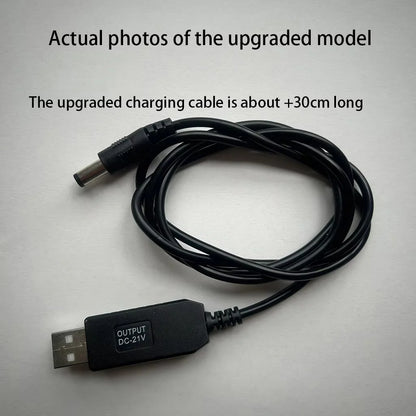 5V to 21V Boost Cable - USB DC Adapter Charging Cable for 21V Battery Power Supply