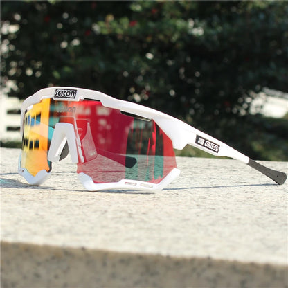 SCICON Cycling Glasses – UV400 Outdoor Sports Sunglasses for Men & Women, MTB & Road Bike Goggles Eyewear
