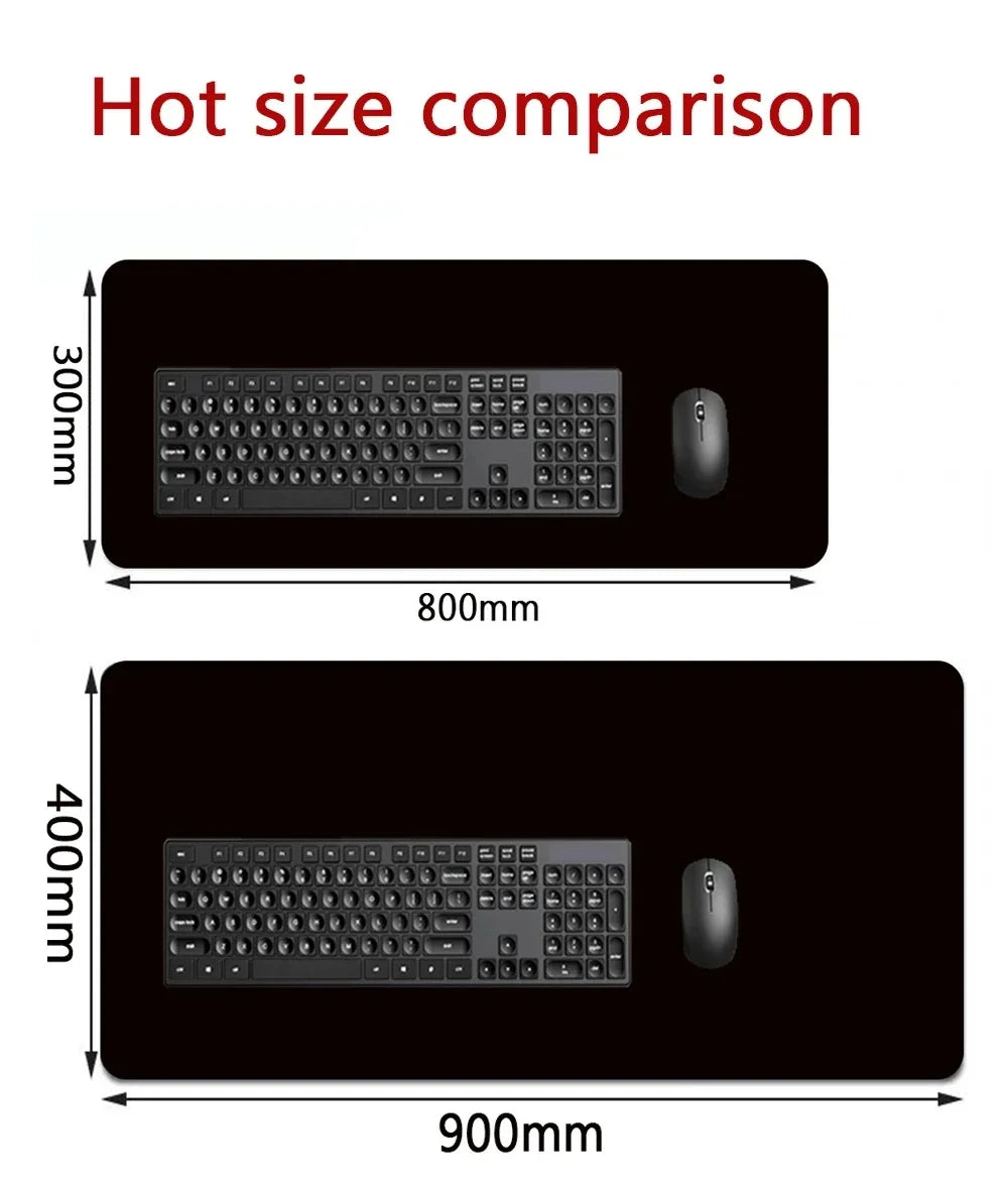 Kawaii Gaming Mouse Pad - Cartoon Desk Mat for Keyboard, Mouse, and Computer Accessories