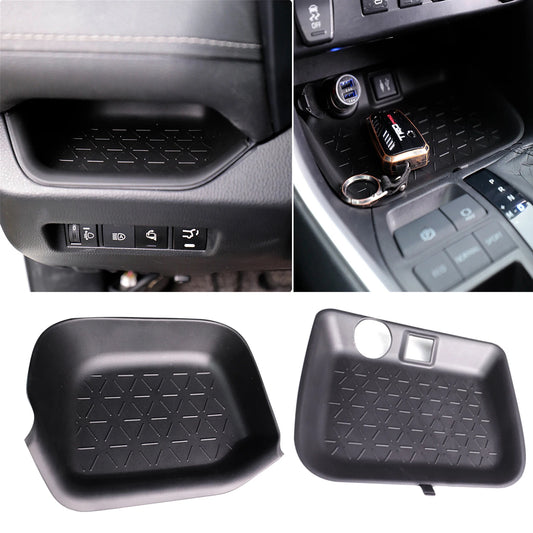 Toyota RAV4 Center Console Organizer - Silicone Storage Tray Pad for 2020–2025 Models