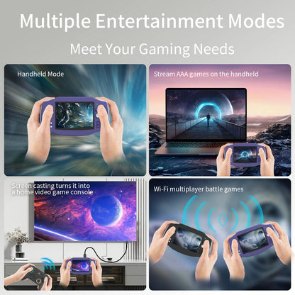 ANBERNIC RG34XX Retro Handheld Game Console - 3.4" IPS Screen Linux Gaming System with HDMI Output