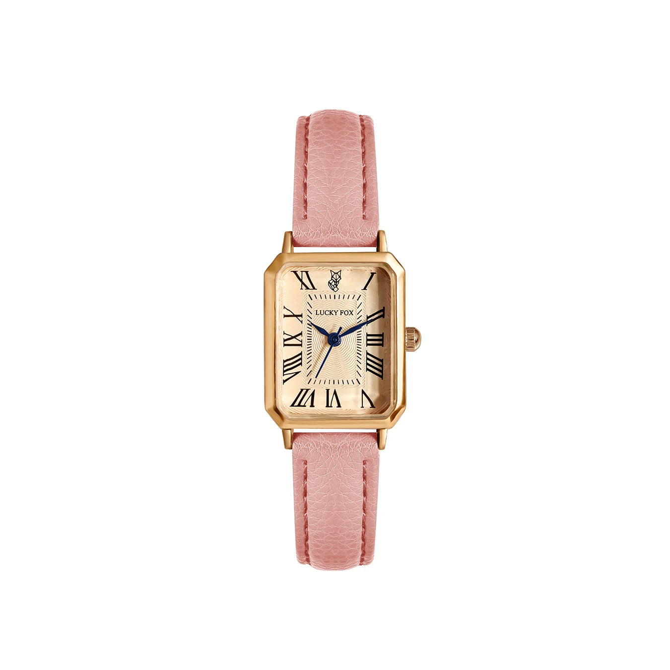 Retro Digital Square Dial Watch - Fashionable Quartz Leather Strap Wristwatch For Women Gift Casual Style