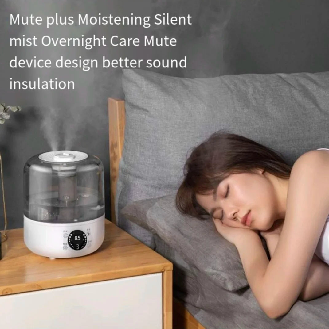 CK2 3L Large Capacity Air Humidifier – Silent Household Aroma Diffuser with Remote Control, Timer & Plant Mist Function